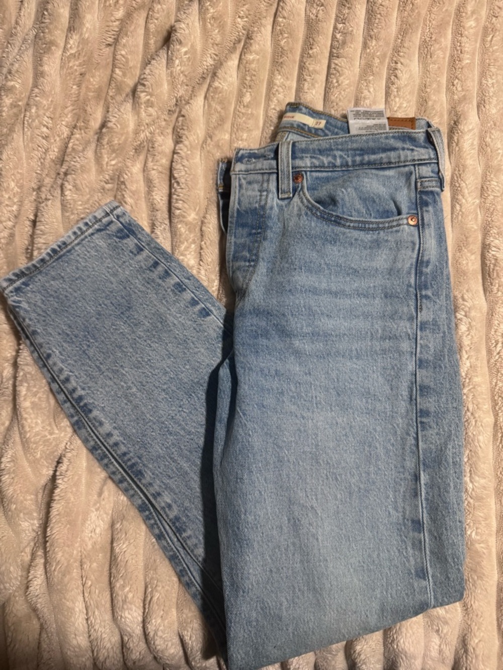 Levi’s Wedgie Skinny Jeans Light Wash High Rise W27 Vintage Fit